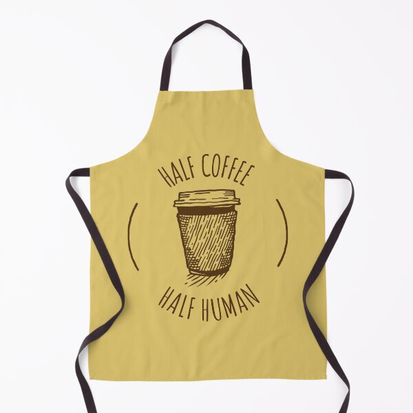 Item preview, Half Coffee Half Human designed and sold by JPsTeees.