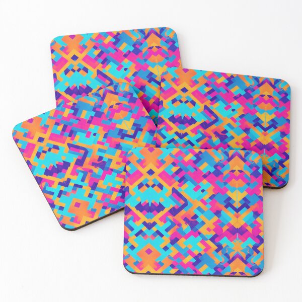 Item preview, Colorful Abstract Geometric Shapes designed and sold by SchmancyPrints.