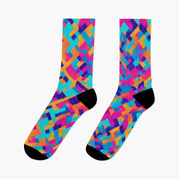 Item preview, Colorful Abstract Geometric Shapes designed and sold by SchmancyPrints.