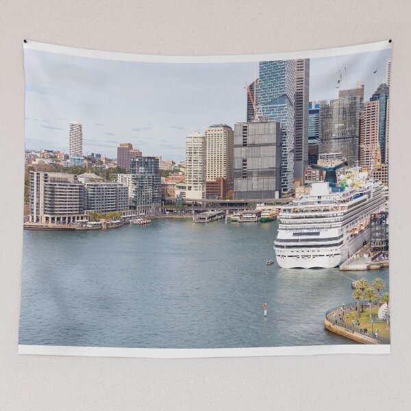 Item preview, Sydney Cityscape Circular Quay and Carnival Splendor cruise ship  designed and sold by Martin Berry Photography.