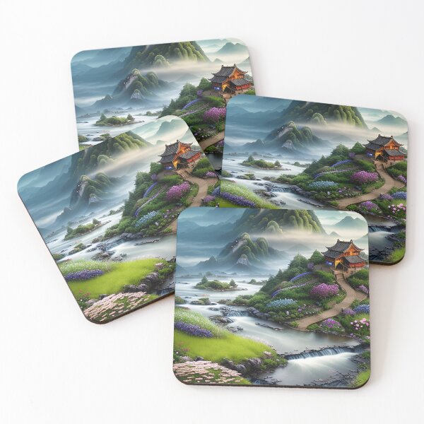 Item preview, Chinese Penglai Wonderland 20 - Chinese painting designed and sold by joejiing.