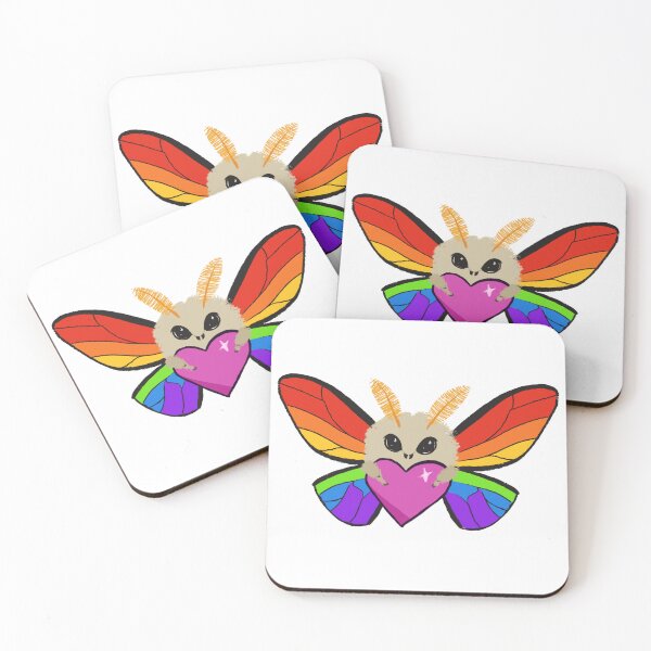 Item preview, Rainbow moth designed and sold by vparcarts.
