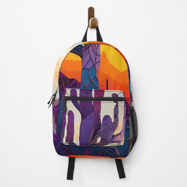 Item preview, colorido cactus desierto atardecer designed and sold by TheArtMage.