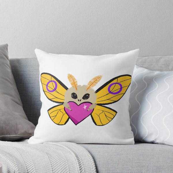 Item preview, Intersex moth designed and sold by vparcarts.