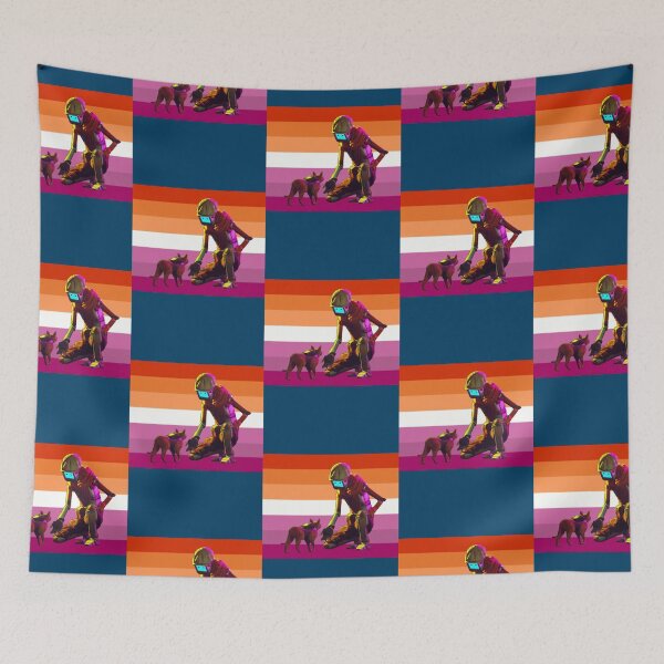 Item preview, Stray Game - Lesbian Pride Flag   designed and sold by Nishoikamai.