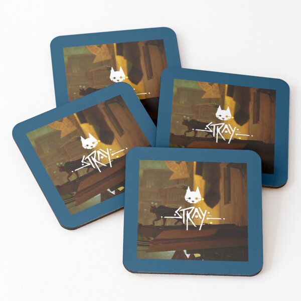 Item preview, Stray game cat art   designed and sold by Nishoikamai.