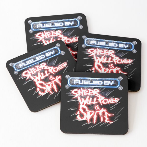 Item preview, Fueled by Willpower and Spite designed and sold by StrykirDarque.