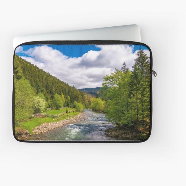 Tereblya river of Carpathian mountains Laptop Sleeve