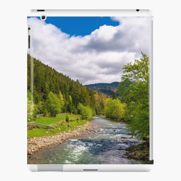 Tereblya river of Carpathian mountains iPad Snap Case
