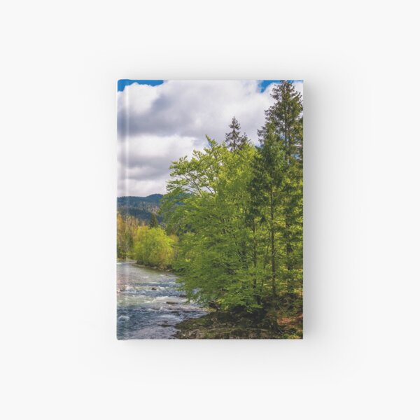 Tereblya river of Carpathian mountains Hardcover Journal