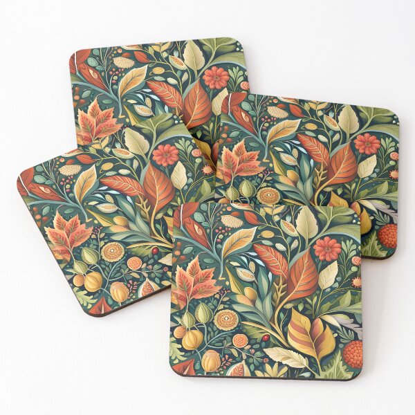 Item preview, Modern Floral Pattern, Autumn Harvest designed and sold by Glimmersmith.