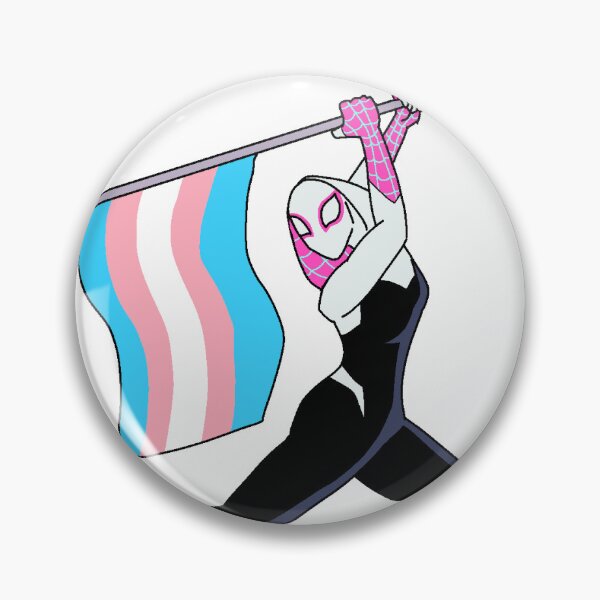 Item preview, spidergwen celebra el orgullo trans 2023 designed and sold by macaronisour.