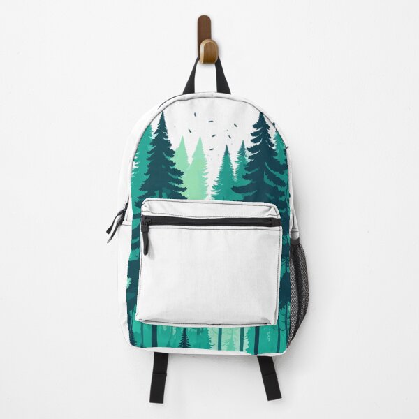 Item preview, Mystical Pine Forest Landscape Pattern designed and sold by magdalastudiodesign.