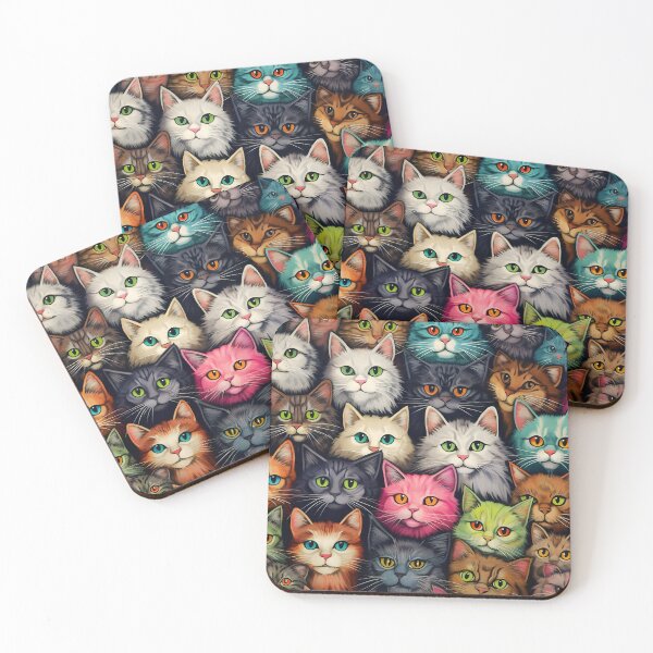 Item preview, Colorful Cat Carnival designed and sold by NXTprints.