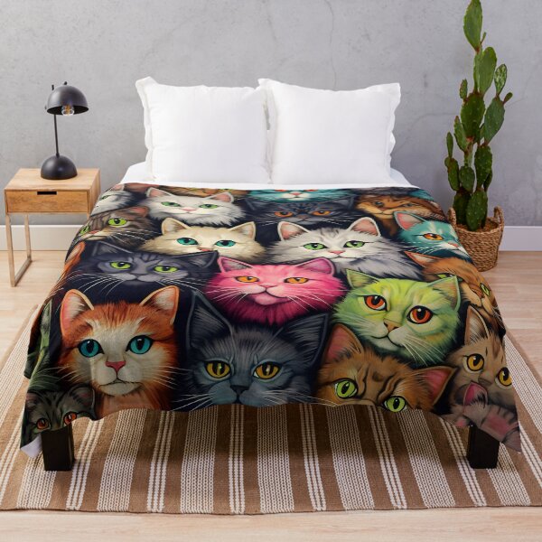 Item preview, Colorful Cat Carnival designed and sold by NXTprints.