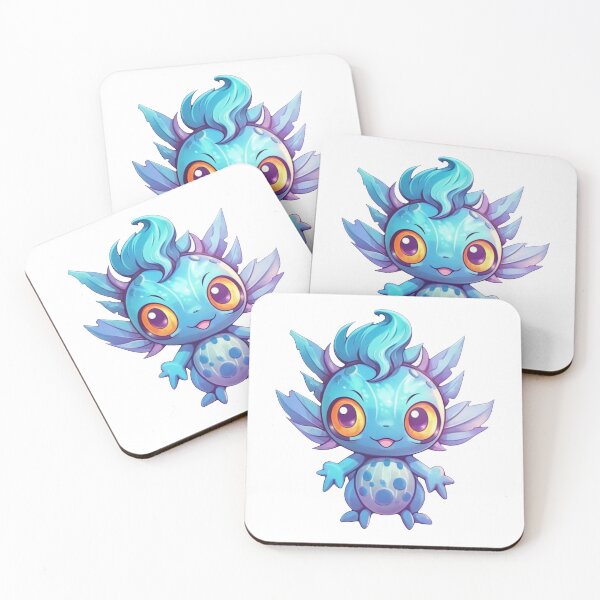Item preview, Blue Wide Eyed Mythical Creature designed and sold by The DNA  Boutique.