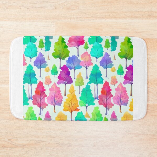 Item preview, Colorful Tree Pattern MishMash designed and sold by SchmancyPrints.