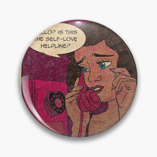 Item preview, Self Love Helpline designed and sold by altoharlequin.
