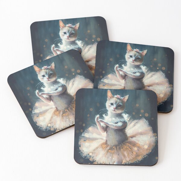 Item preview, Ballerina Cat designed and sold by InkspireWay.