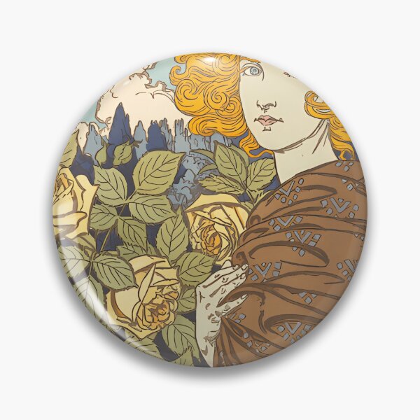 Item preview, Eugène Grasset, Jalousie, Art Nouveau designed and sold by NouveauEra.