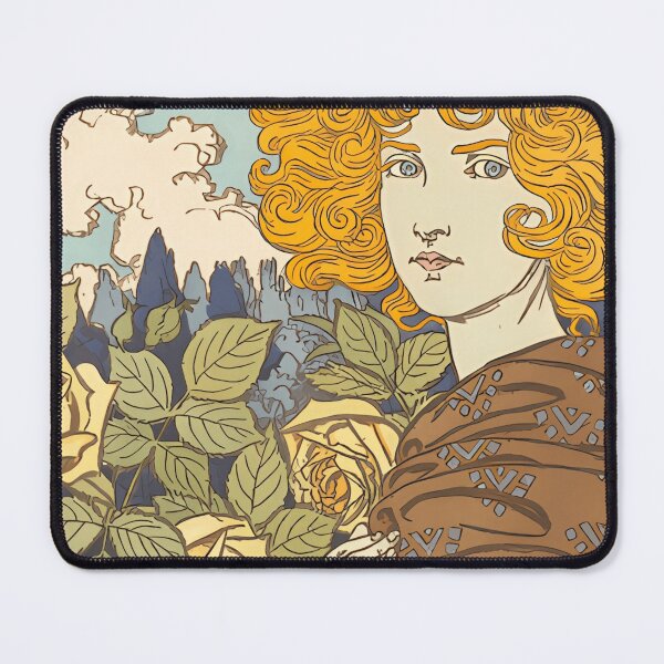 Item preview, Eugène Grasset, Jalousie, Art Nouveau designed and sold by NouveauEra.