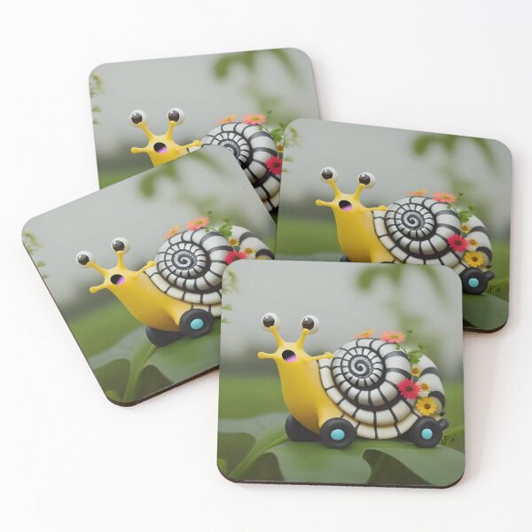 Item preview, Wheelie Snail designed and sold by JFox-Ai.