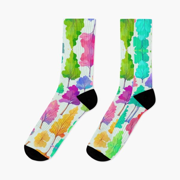 Item preview, Colorful Tree Pattern MishMash designed and sold by SchmancyPrints.