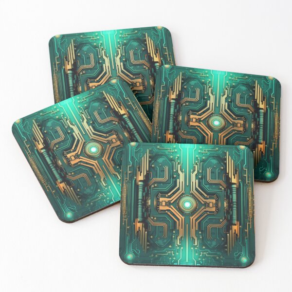 Item preview, Discover a one-of-a-kind artwork featuring a captivating circuit board motif. designed and sold by farizhilmi.
