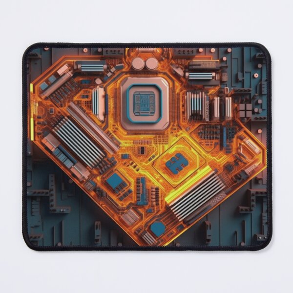 Item preview, Unleash your imagination with this striking circuit board-inspired art creation. designed and sold by farizhilmi.