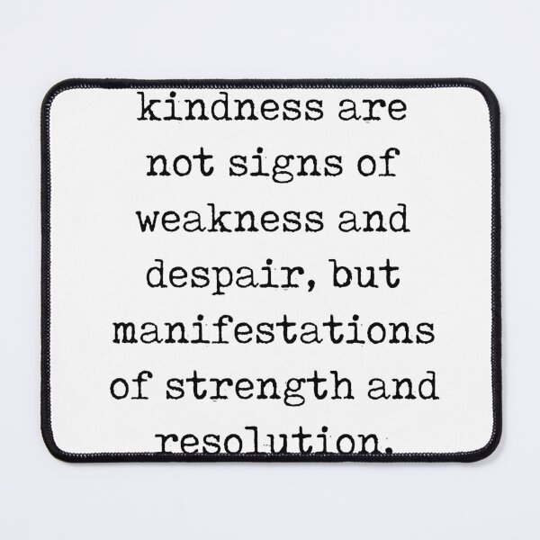 Item preview, Tenderness and kindness - Kahlil Gibran Quote - Literature - Typewriter Print 1 designed and sold by Studio Grafiikka.