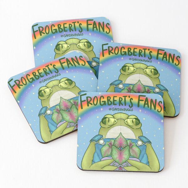 Item preview, Frogbert’s fans official fan club sticker designed and sold by GardenBuggs.
