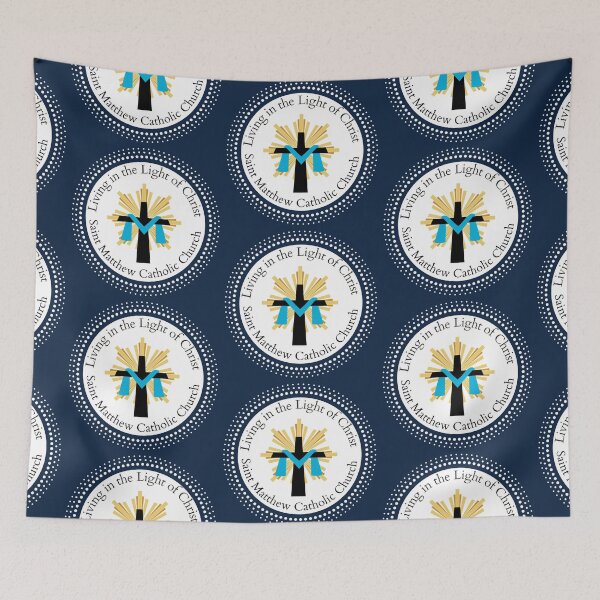 Item preview, St. Matthew Catholic Church Logo with name designed and sold by SaintMCC.