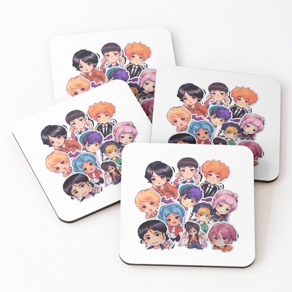 Aperçu de l'œuvre BTS Fan Art 5 créée et vendue par Studio Stickers.