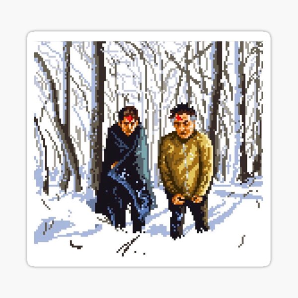 Item preview, Paulie + Christopher 8-bit (The Sopranos) designed and sold by ASIC.