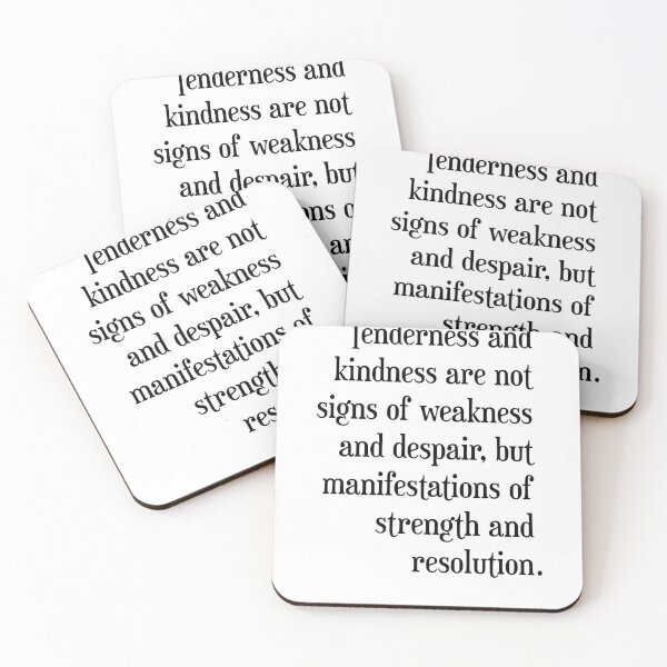 Item preview, Tenderness and kindness - Kahlil Gibran Quote - Literature - Typography Print 1 designed and sold by Studio Grafiikka.