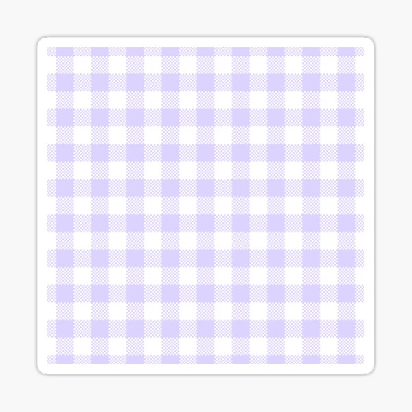 Item preview, Lavender Purple Gingham Retro Plaid Checkered Pattern designed and sold by printguys.