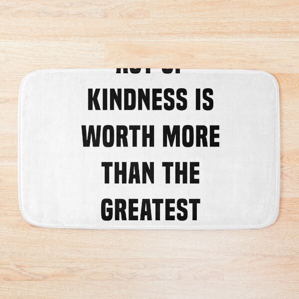 Item preview, The Smallest Act Of Kindness Is Worth More - Kahlil Gibran Quote - Literature - Typography Print designed and sold by Studio Grafiikka.