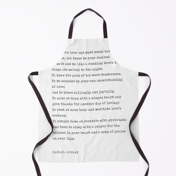 Item preview, On Love - Kahlil Gibran Poem - Literature - Typewriter Print designed and sold by Studio Grafiikka.