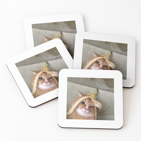 Item preview, banana cat designed and sold by huebygirlart.
