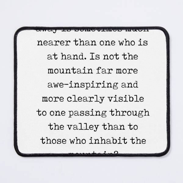 Item preview, A friend who is far away - Kahlil Gibran Quote - Literature - Typewriter Print designed and sold by Studio Grafiikka.