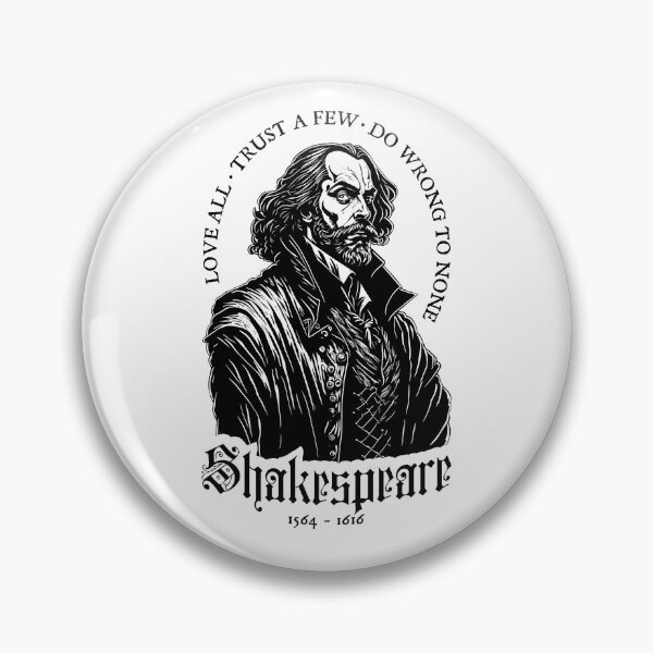 Item preview, Love All Shakespeare Inspirational Quote Theater Literature designed and sold by GrandeDuc.