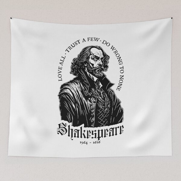 Item preview, Love All Shakespeare Inspirational Quote Theater Literature designed and sold by GrandeDuc.