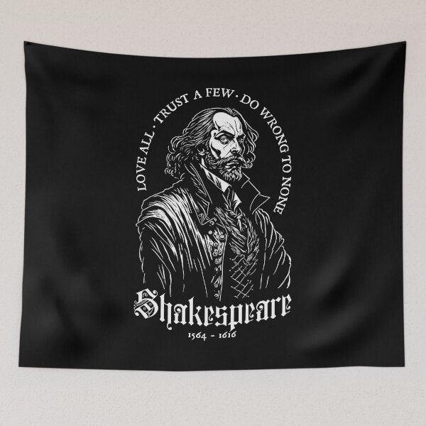 Item preview, Love All Shakespeare Inspirational Quote Theater Literature designed and sold by GrandeDuc.