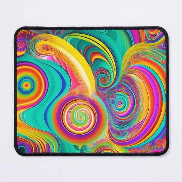 Item preview, Psychedelic Dreamscape Vibrant Swirl Pattern of Consciousness designed and sold by Tamas Das.