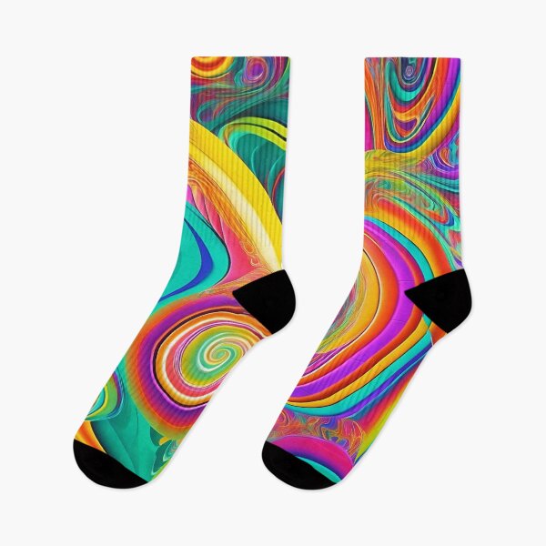Item preview, Psychedelic Dreamscape Vibrant Swirl Pattern of Consciousness designed and sold by Tamas Das.
