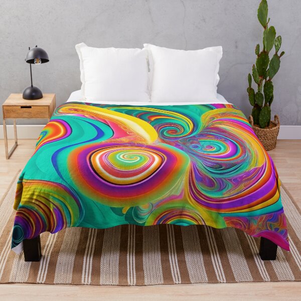 Item preview, Psychedelic Dreamscape Vibrant Swirl Pattern of Consciousness designed and sold by Tamas Das.