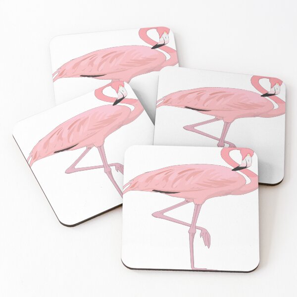 Item preview, Pink pelican standing on one leg eyes closed designed and sold by Franco-Jo578.