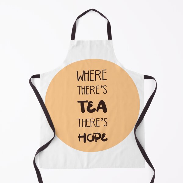 Item preview, Where there's tea there's hope - Tea Quotes - Tea Poster - Cafe Decor - Typography Poster designed and sold by Studio Grafiikka.