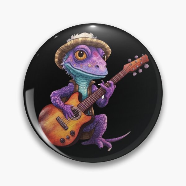 Item preview, Jamming Purple Lizard designed and sold by The DNA  Boutique.