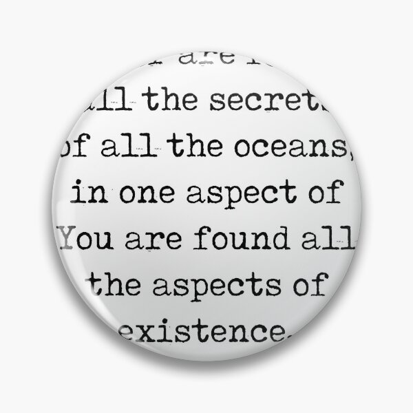 Item preview, One drop of water - Kahlil Gibran Quote - Literature - Typewriter Print 1 designed and sold by Studio Grafiikka.